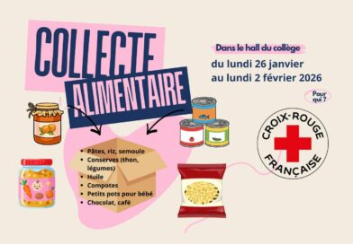 Collecte alimentaire au profit de la Croix Rouge
